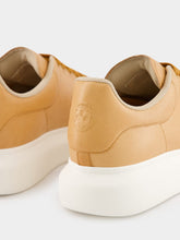 Alexander McQueen Natural Oversized Calf Leather Sneaker