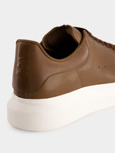 Alexander McQueen Military Brown Oversized Sneakers