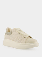 Alexander McQueen Off White and Green Oversized Sneaker