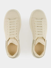 Alexander McQueen Off White and Green Oversized Sneaker