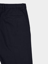 Boglioli Navy Pressed-Crease Trousers