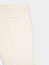 Boglioli White Classic Fit Trousers