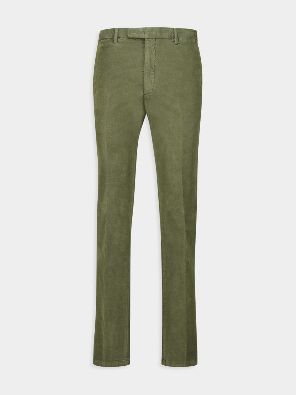 Green Classic Fit Trousers