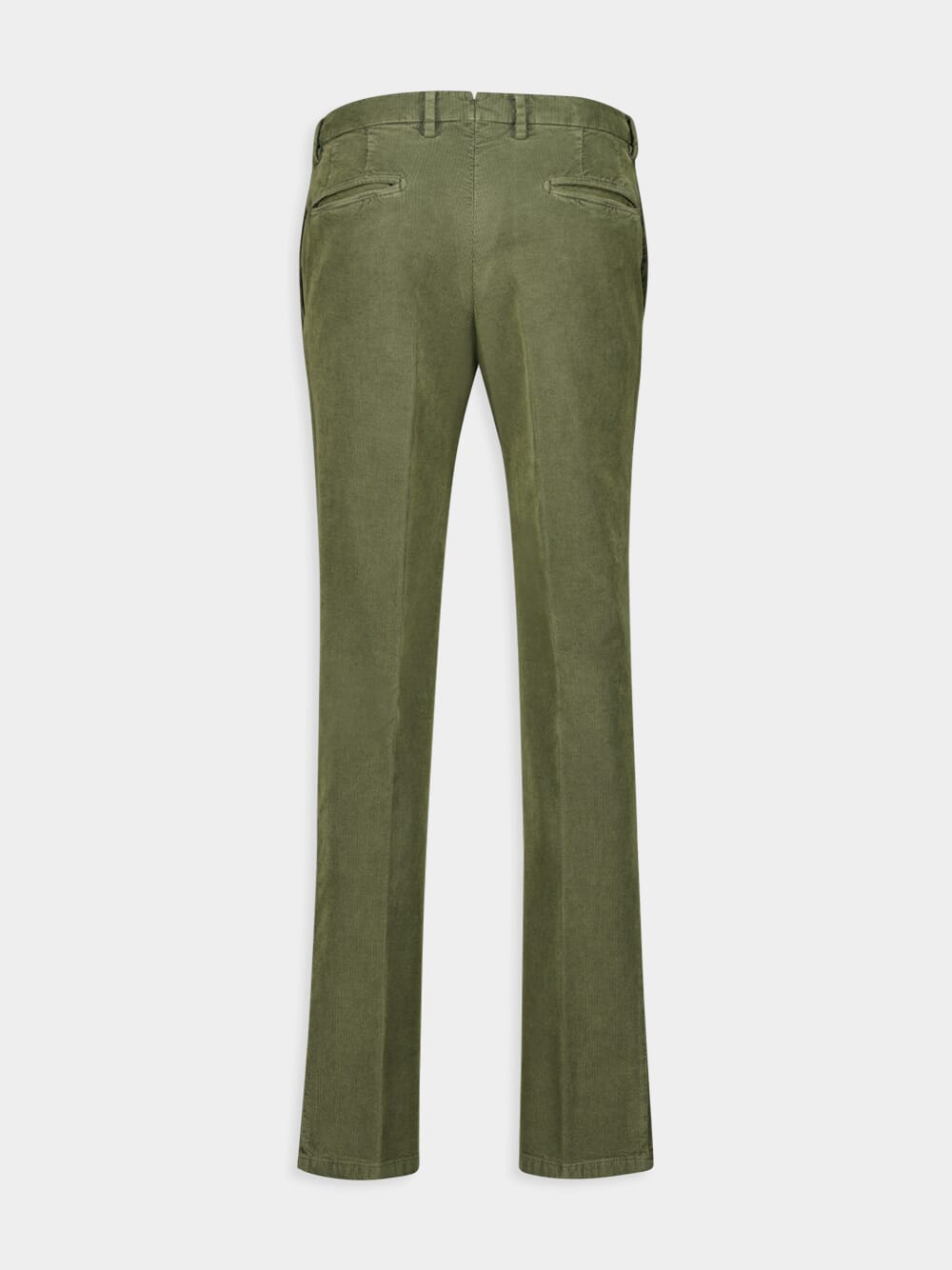 Green Classic Fit Trousers