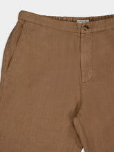 Boglioli Sand Tailored Linen Trousers