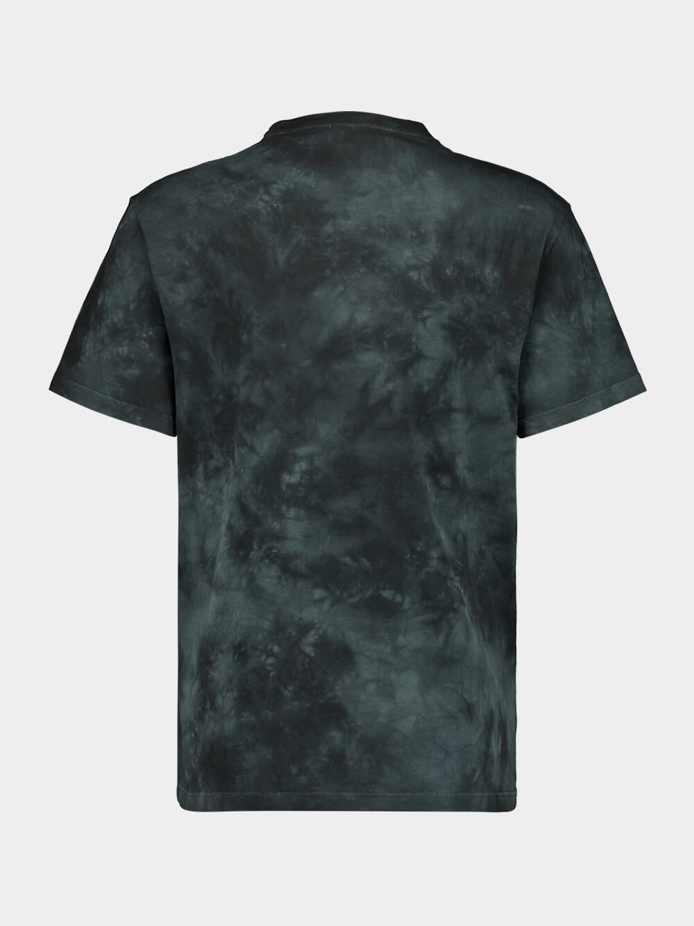 Men's Black Washed Dye T-Shirt