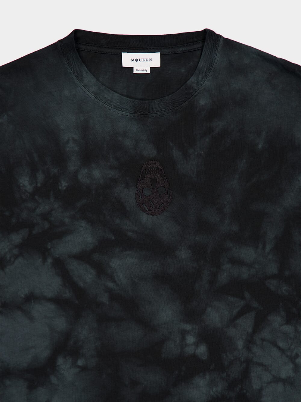 Men's Black Washed Dye T-Shirt