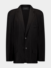 Balenciaga Black Single-Breasted Jacket