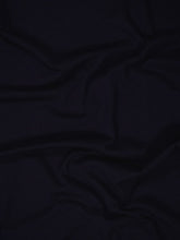 Balenciaga Dark Blue Off Shoulder V-Neck Dress