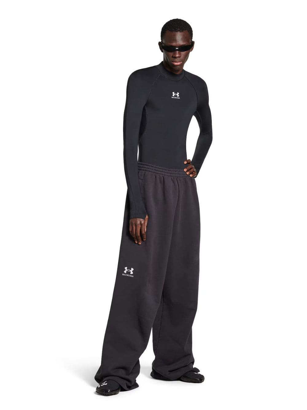 Black Men's Under Armour Baggy Sweatpants