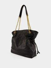Saint Laurent Black Jamie Shopping Bag in Lambskin