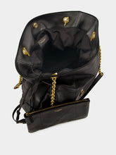 Saint Laurent Black Jamie Shopping Bag in Lambskin