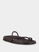 Emme Parsons Black Nappa Bari Sandals