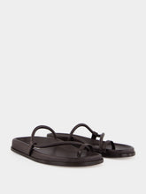 Emme Parsons Black Nappa Bari Sandals