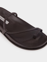 Emme Parsons Black Nappa Bari Sandals
