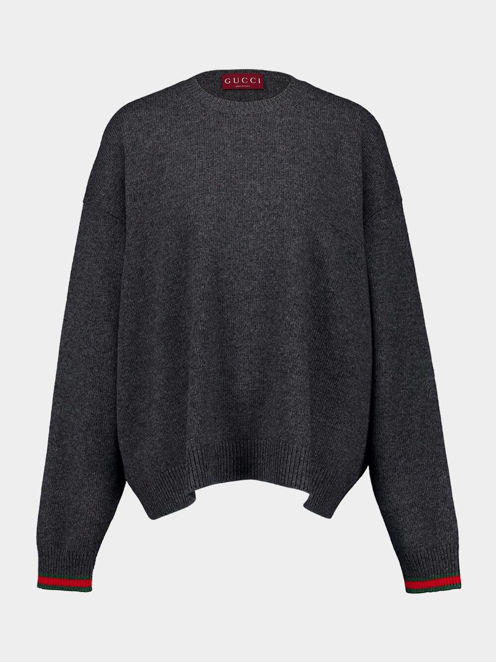 Grey Wool Cashmere Sweater