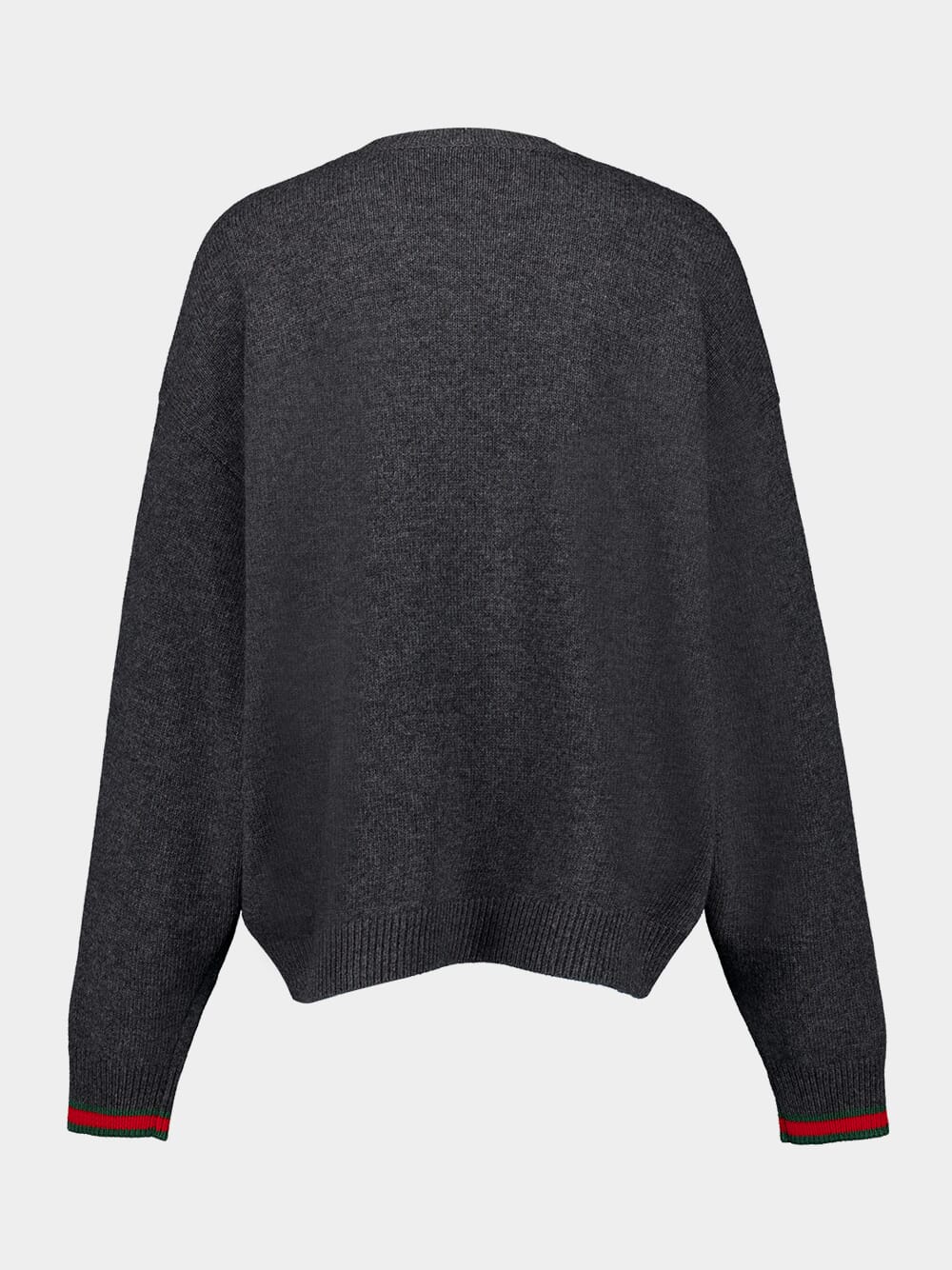 Grey Wool Cashmere Sweater