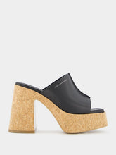 Stella McCartney Skyla Cork Platform Mule 110mm Sandals