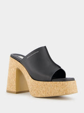 Stella McCartney Skyla Cork Platform Mule 110mm Sandals