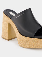 Stella McCartney Skyla Cork Platform Mule 110mm Sandals