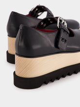 Stella McCartney Midnight Black Elyse Star-Studded Mary Janes