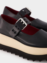 Stella McCartney Midnight Black Elyse Star-Studded Mary Janes