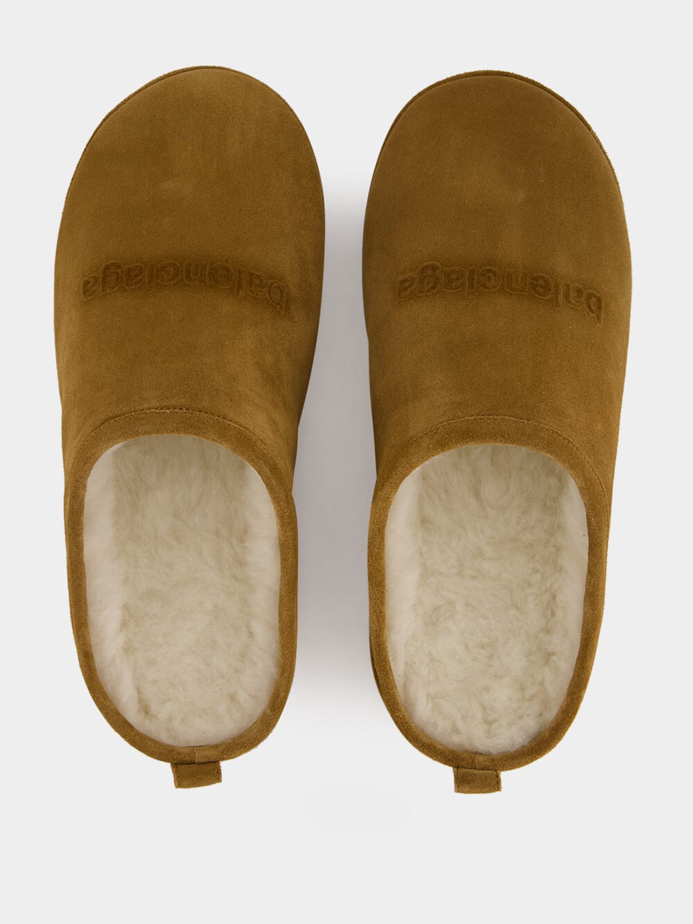 Brown Alaska Suede Slippers