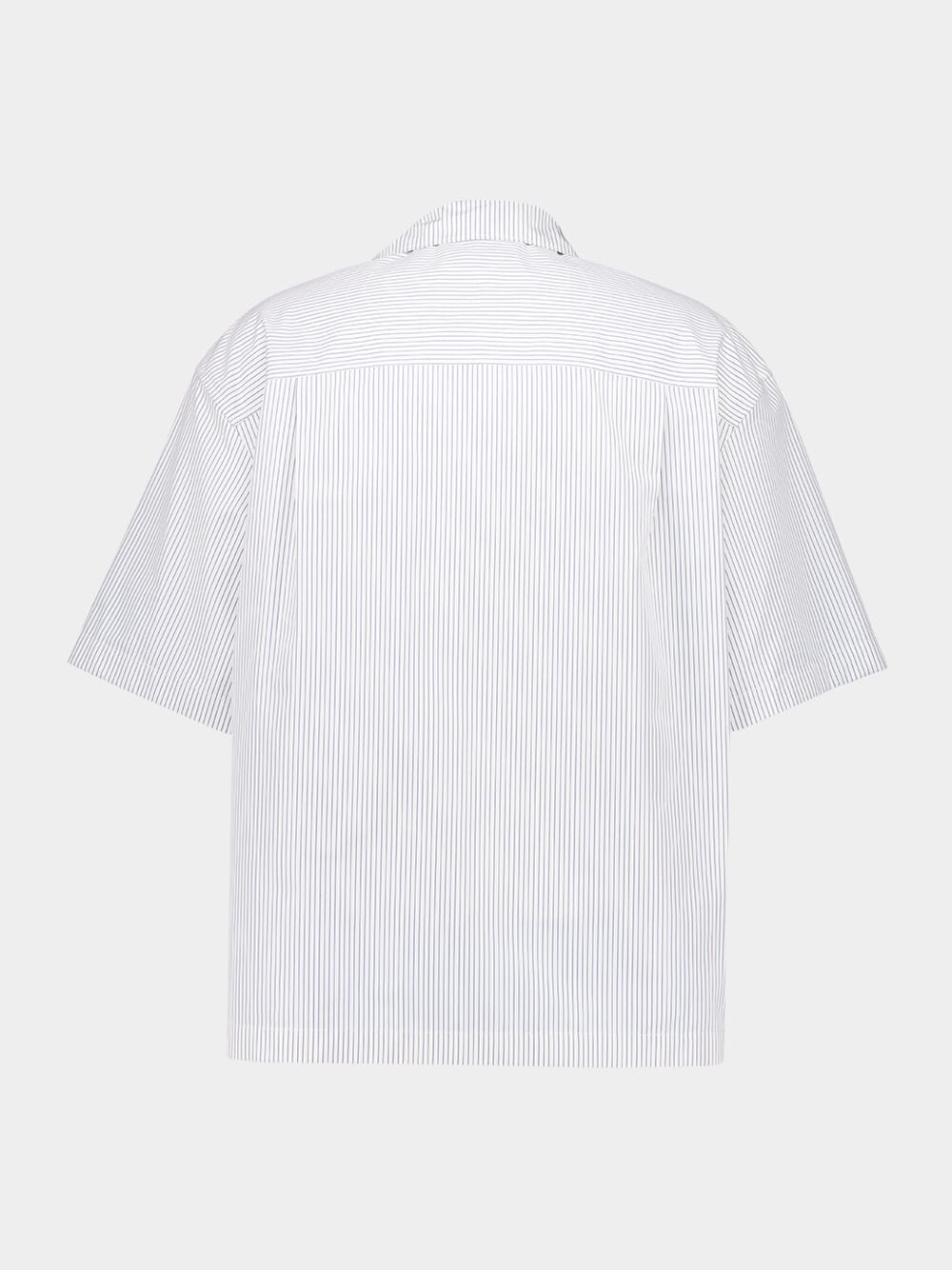 White Striped Cotton Shirt