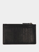Balenciaga Black Le City Lambskin Coin and Card Holder