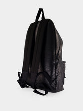 Balenciaga Black Explorer Leather Backpack