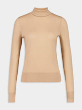 Zimmermann Biscuit Cashmere Turtleneck Sweater