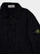 Stone Island Two-Way Zip Black Overshirt