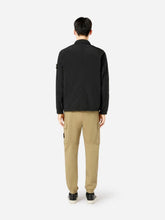 Stone Island Two-Way Zip Black Overshirt