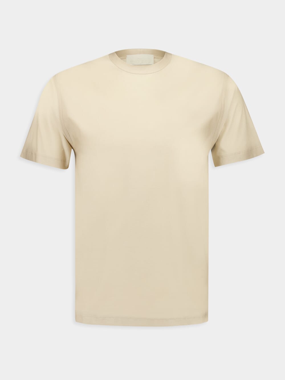 Beige Ghost Cotton T-Shirt