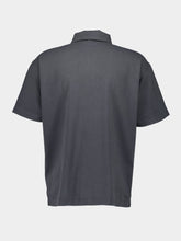 Stone Island Lead Grey Polo Shirt with Embroidery