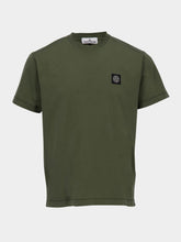 Stone Island Musk Green Slim Fit Short Sleeve T-Shirt
