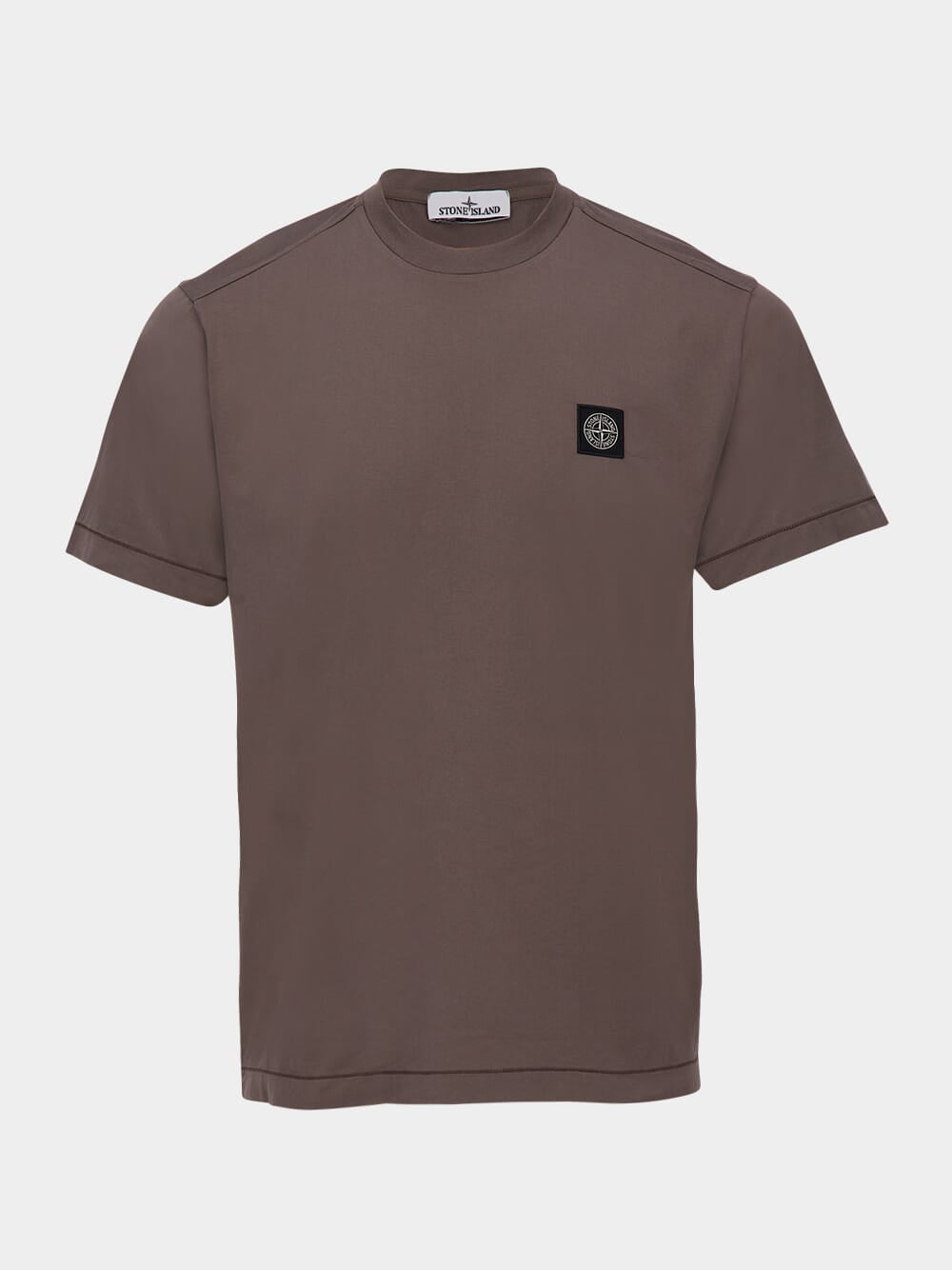 Walnut Brown Slim Fit Short Sleeve T-Shirt