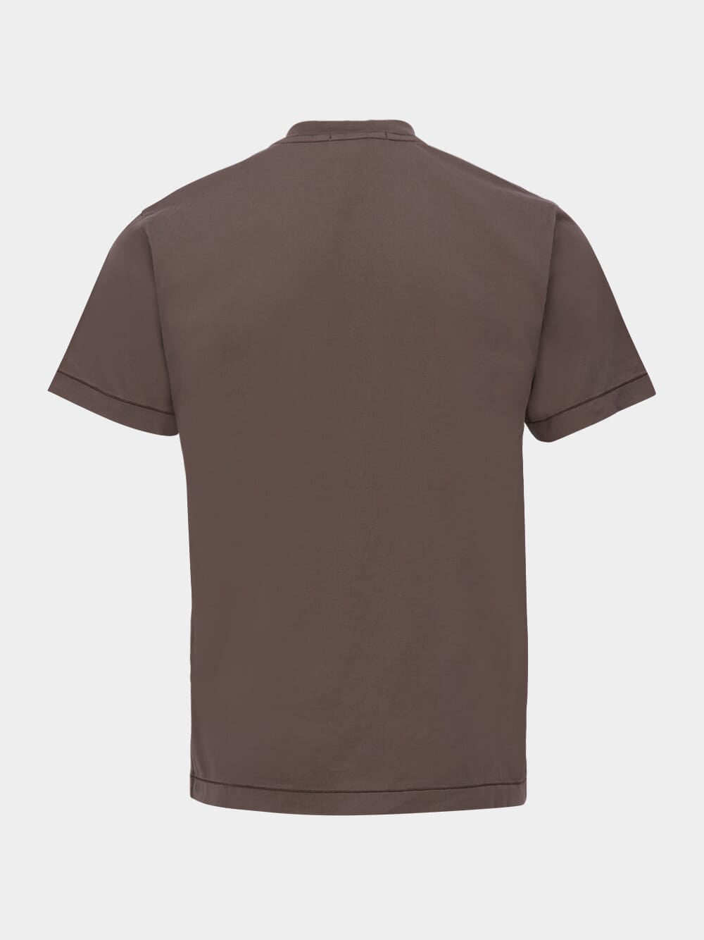 Walnut Brown Slim Fit Short Sleeve T-Shirt