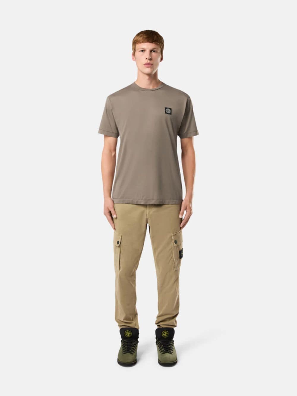 Walnut Brown Slim Fit Short Sleeve T-Shirt