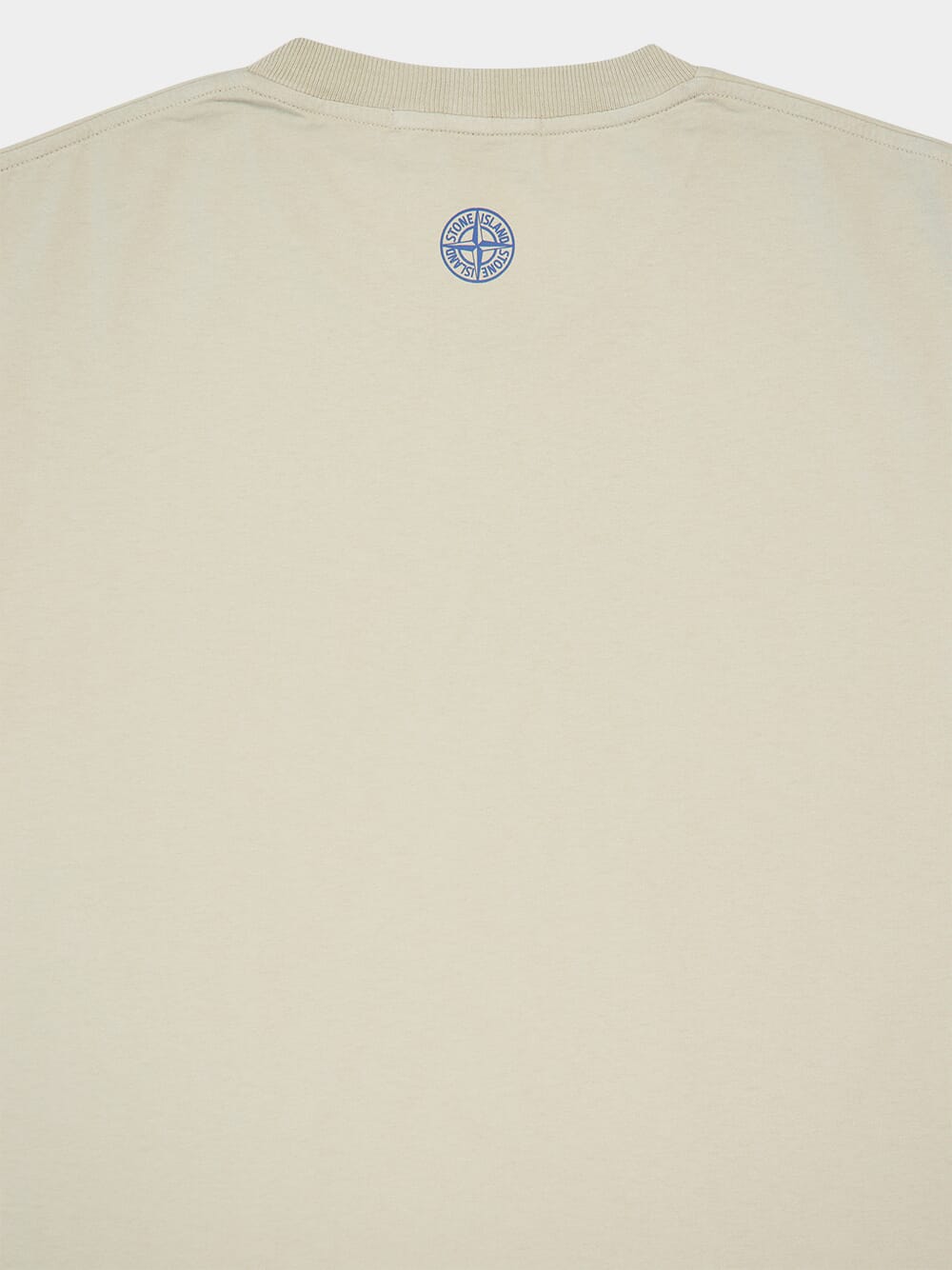 Off White T-shirt with 'Institutional Three' Print