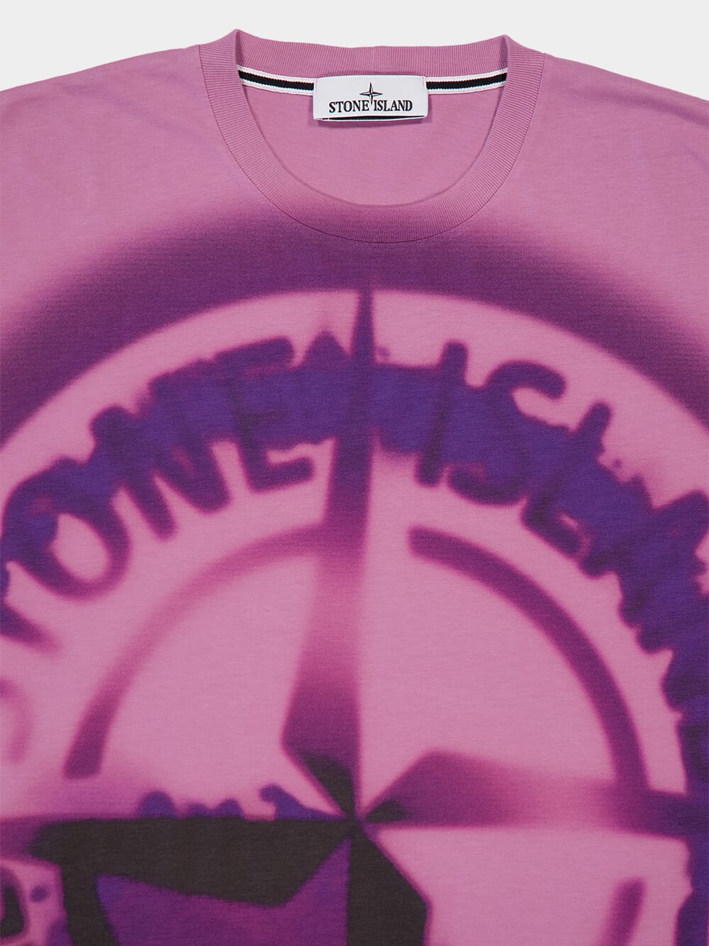 Onion Rose T-Shirt with 'Gradient Compass' Print