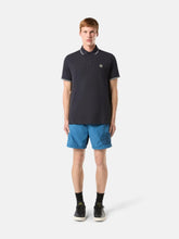 Stone Island Navy Blue Slim Fit Short Sleeve Polo Shirt