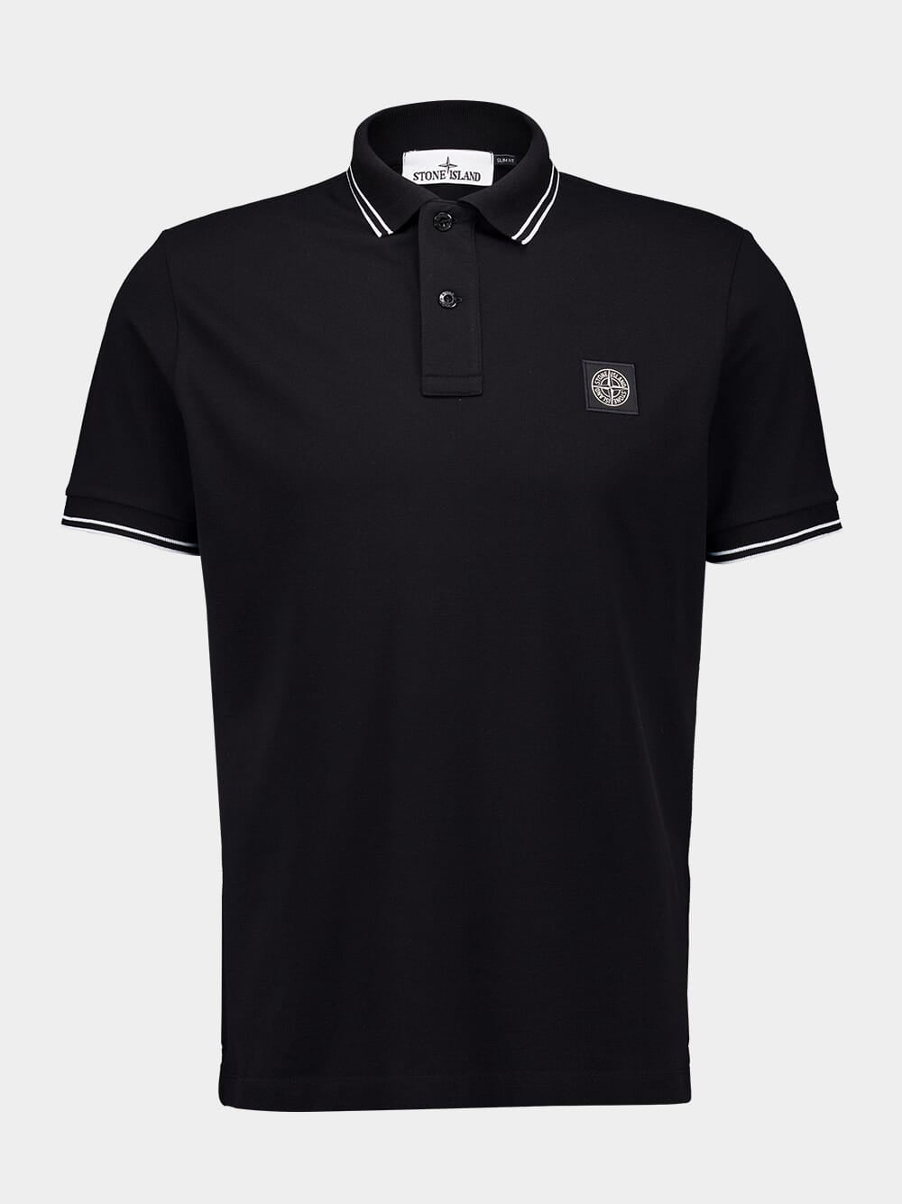 Black Slim Fit Polo Shirt