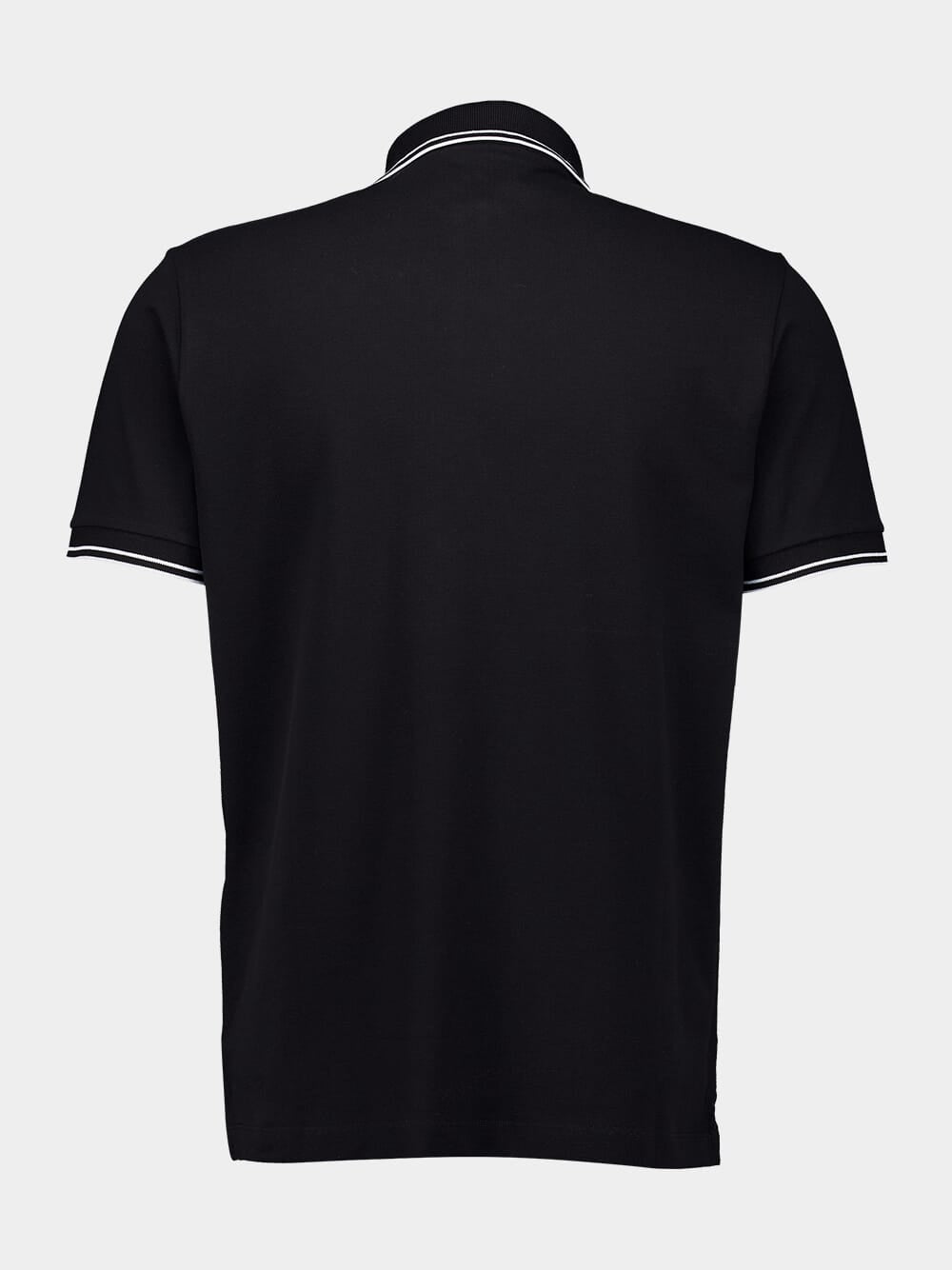 Black Slim Fit Polo Shirt