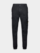 Stone Island Black Regular Tapered Fit Cargo Pants