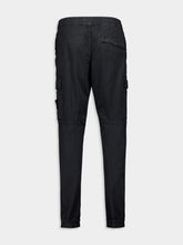 Stone Island Black Regular Tapered Fit Cargo Pants