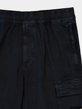 Stone Island Black Regular Tapered Fit Cargo Pants