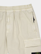 Stone Island Cream Regular Tapered Fit Cargo Pants