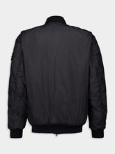 Stone Island Black Wind-Resistant Bomber Jacket