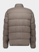 Stone Island Walnut Brown Down Blouson with Anti-Drop